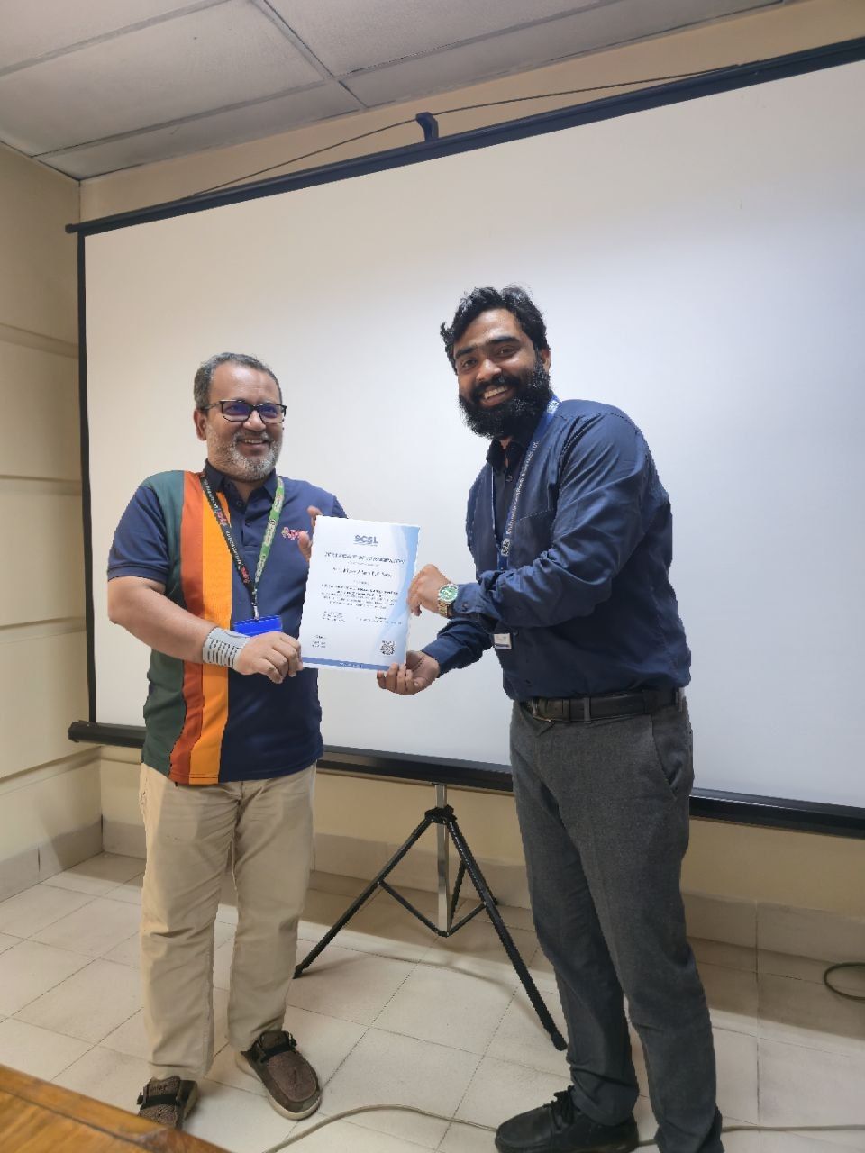 𝐒𝐮𝐬𝐭𝐚𝐢𝐧𝐚𝐛𝐥𝐞 𝐂𝐞𝐫𝐭𝐢𝐟𝐢𝐜𝐚𝐭𝐢𝐨𝐧 𝐒𝐞𝐫𝐯𝐢𝐜𝐞𝐬 𝐋𝐭𝐝. 𝐬𝐮𝐜𝐜𝐞𝐬𝐬𝐟𝐮𝐥𝐥𝐲 𝐝𝐞𝐥𝐢𝐯𝐞𝐫𝐞𝐝 𝐚 𝐟𝐨𝐜𝐮𝐬𝐞𝐝 𝐭𝐫𝐚𝐢𝐧𝐢𝐧𝐠 𝐨𝐧 𝙄𝙣𝙩𝙚𝙜𝙧𝙖𝙩𝙚𝙙 𝙀𝙃𝙎 & 𝘾𝙝𝙚𝙢𝙞𝙘𝙖𝙡 𝙈𝙖𝙣𝙖𝙜𝙚𝙢𝙚𝙣𝙩 𝙛𝙤𝙧 𝙎𝙪𝙨𝙩𝙖𝙞𝙣𝙖𝙗𝙡𝙚 𝙈𝙖𝙣𝙪𝙛𝙖𝙘𝙩𝙪𝙧𝙞𝙣𝙜.