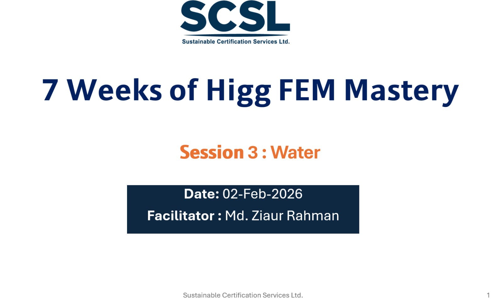 𝗦𝘂𝗰𝗰𝗲𝘀𝘀𝗳𝘂𝗹 𝗖𝗼𝗺𝗽𝗹𝗲𝘁𝗶𝗼𝗻 𝗼𝗳 “𝟳 𝗪𝗲𝗲𝗸𝘀 𝗼𝗳 𝗛𝗶𝗴𝗴 𝗙𝗘𝗠 𝗠𝗮𝘀𝘁𝗲𝗿𝘆” – 𝗦𝗲𝘀𝘀𝗶𝗼𝗻 𝟯: 𝗪𝗮𝘁𝗲𝗿