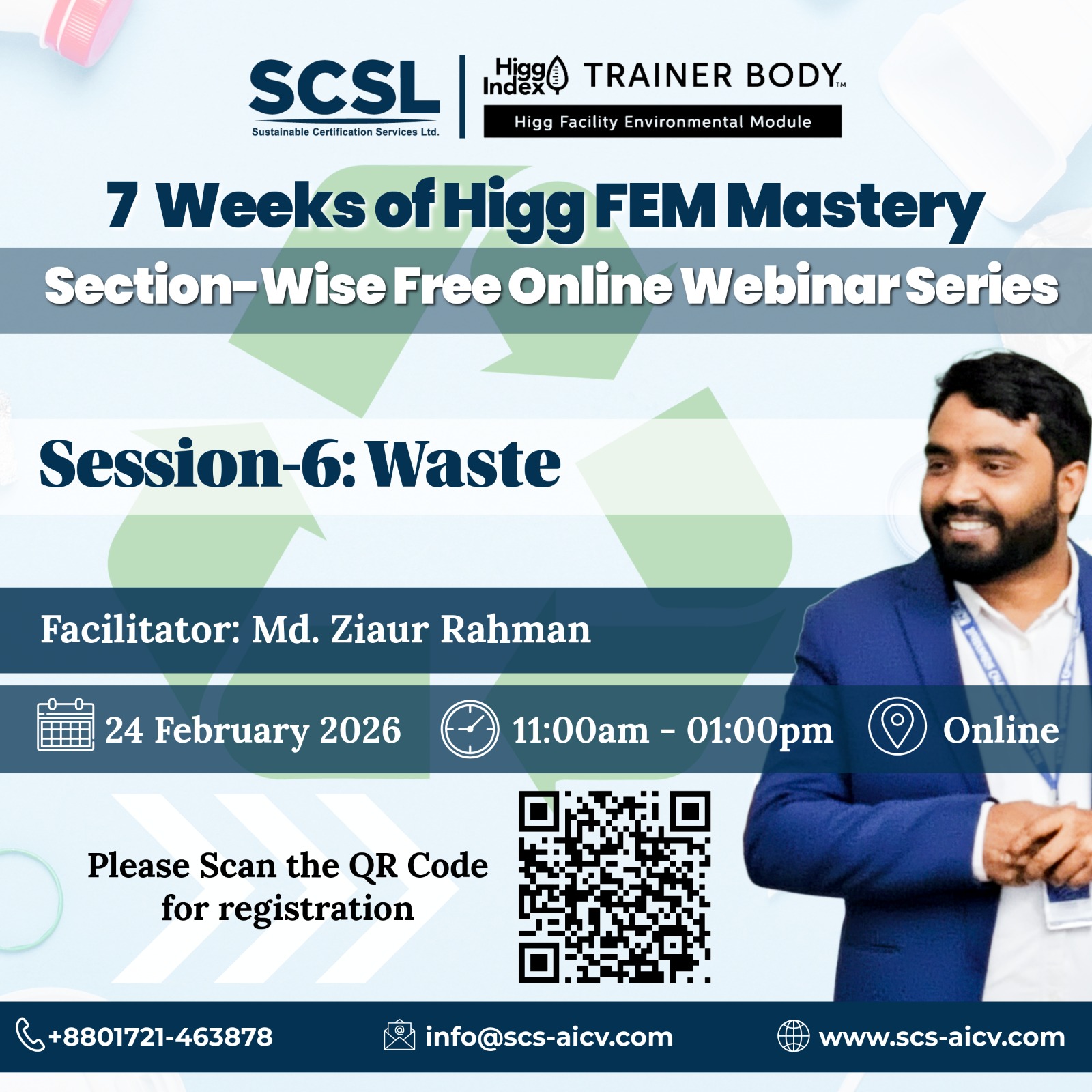 𝟳 𝗪𝗲𝗲𝗸𝘀 𝗼𝗳 𝗛𝗶𝗴𝗴 𝗙𝗘𝗠 𝗠𝗮𝘀𝘁𝗲𝗿𝘆 (𝗦𝗲𝗰𝘁𝗶𝗼𝗻-𝗪𝗶𝘀𝗲 𝗙𝗿𝗲𝗲 𝗢𝗻𝗹𝗶𝗻𝗲 𝗪𝗲𝗯𝗶𝗻𝗮𝗿 𝗦𝗲𝗿𝗶𝗲𝘀) || 𝗦𝗲𝘀𝘀𝗶𝗼𝗻 6 : Waste