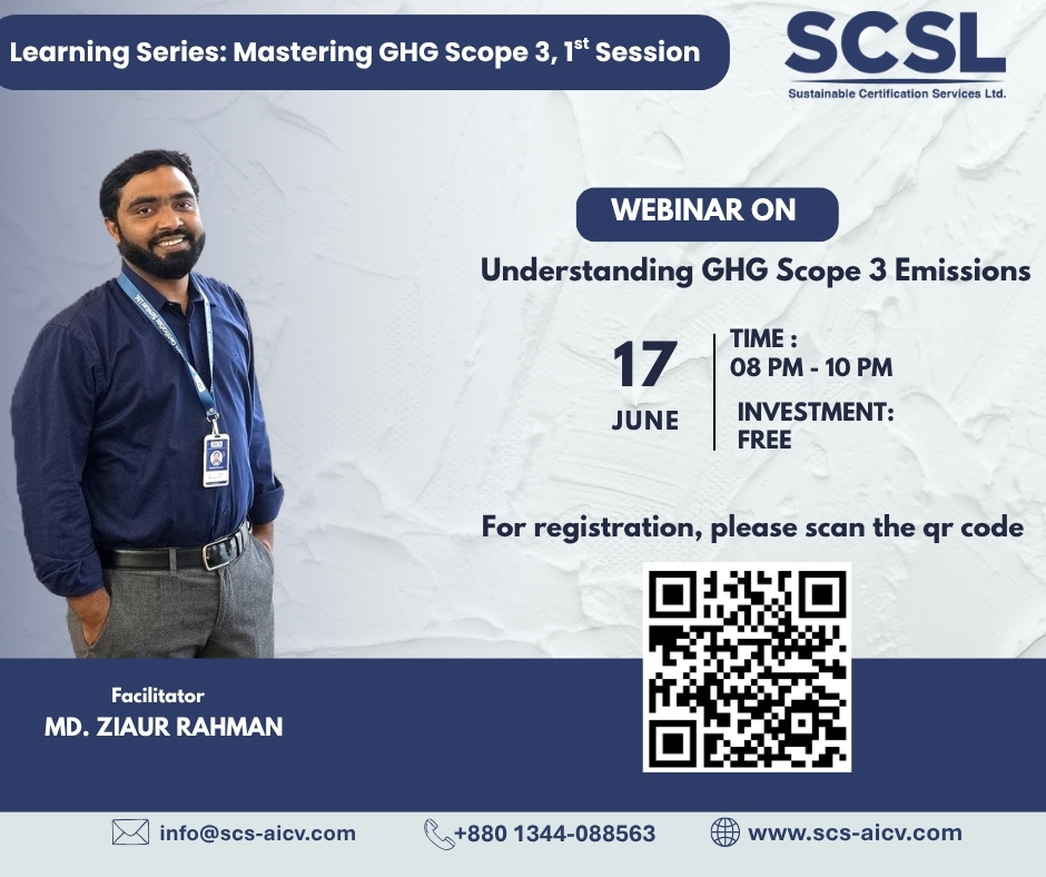 Webinar on Understanding GHG Scope 3 Emissions